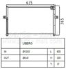 PARTS-MALL PXNCA-074 Condenser, air conditioning